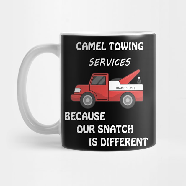 Funny Tow Driver Shirt Camel Towing Tow Truck Gift Humor by Trendy_Designs